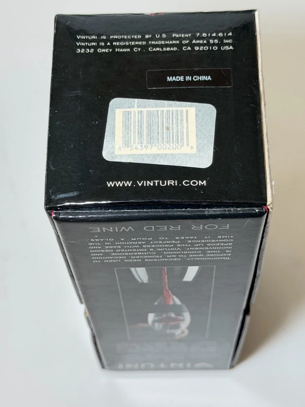 Vinturi Essential Red Wine Aerator Set with Stand